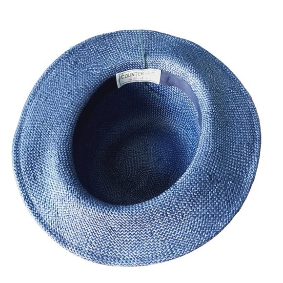 Vintage Frank Olive Counter-Fit straw hat, no size, new - Picture 5 of 7